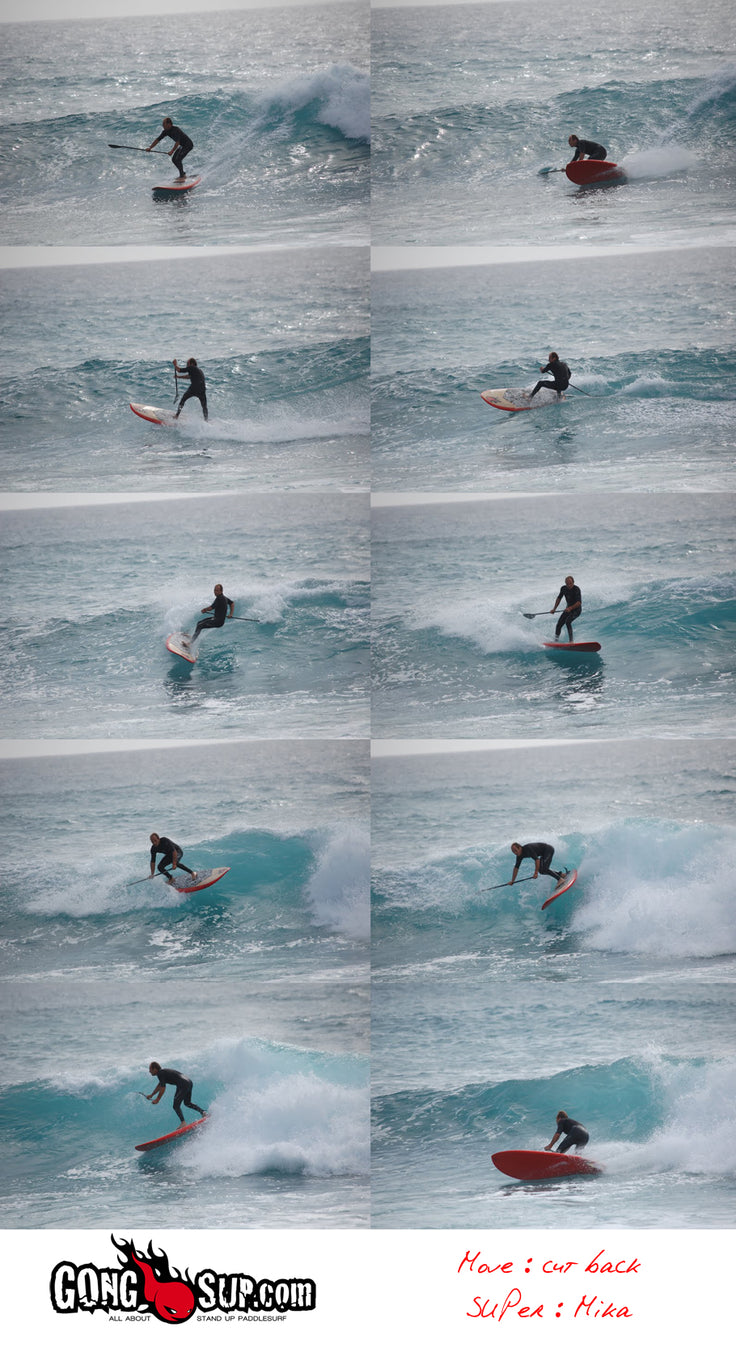 HOW TO : cut back paddle front !!!