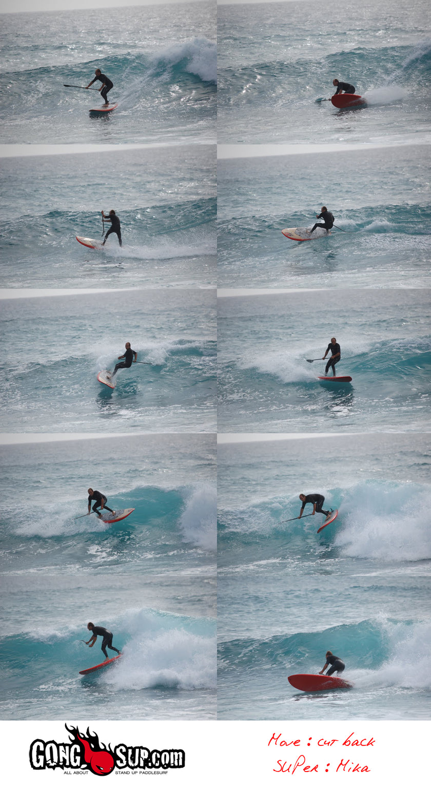 HOW TO : cut back paddle front !!!