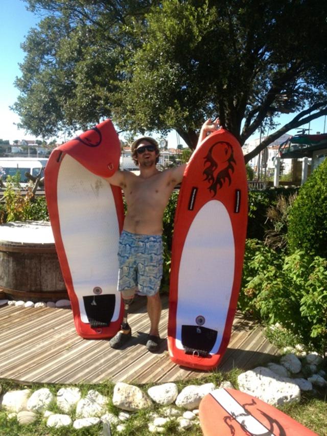 PHOTOS : Ismael teste les Isurfboards !!!