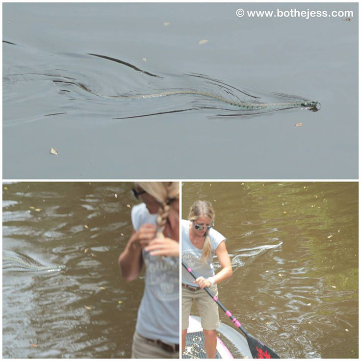 PHOTO : Jess and the snake !!!