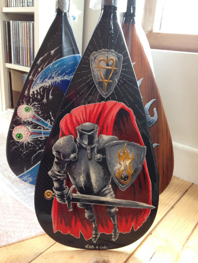 PHOTOS : Kieron's paddles !!!