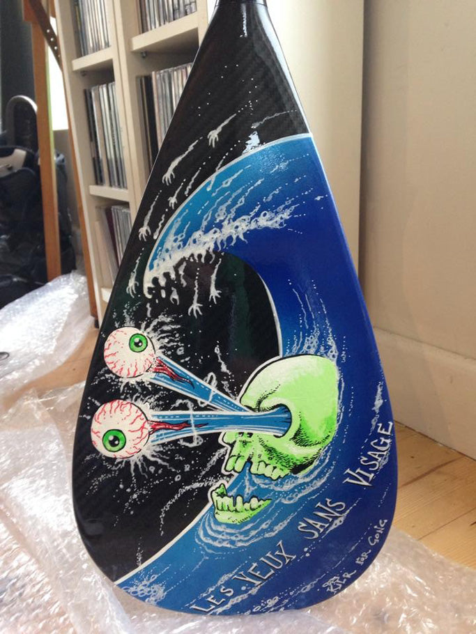 ART : Kieron's art on GONG's paddles !!!
