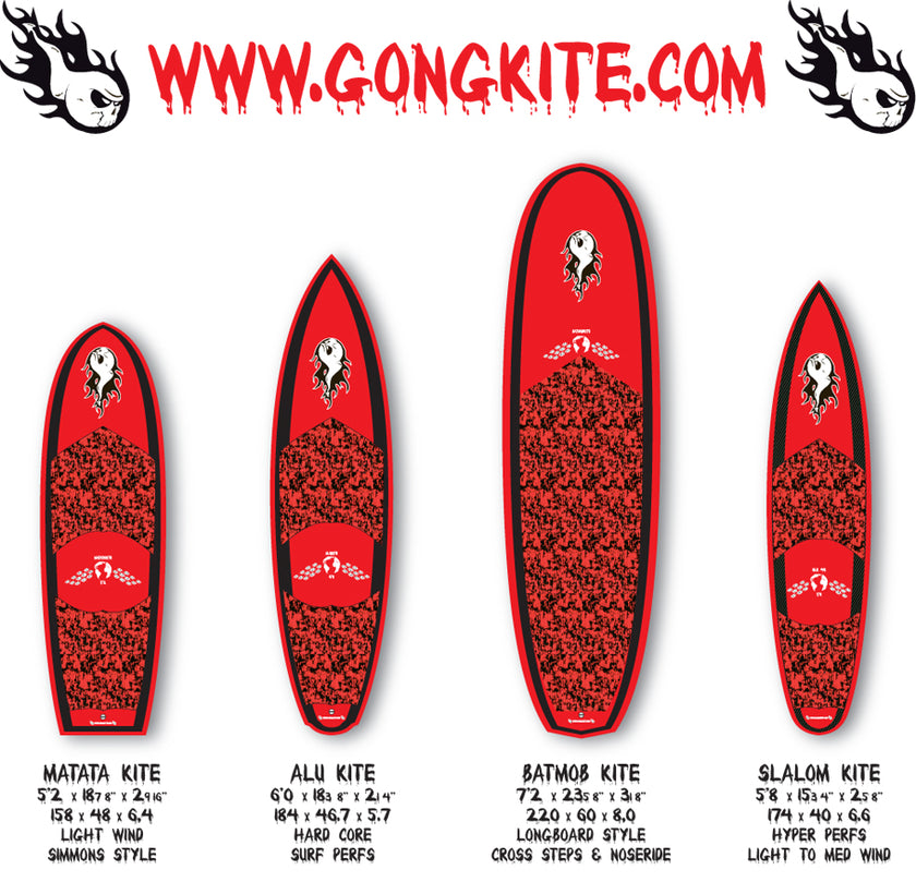 GEAR : GONG Kiteboards !!!