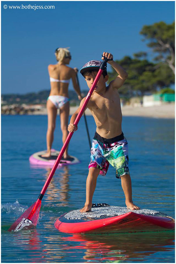 PHOTO : new paddle for Lou !!!