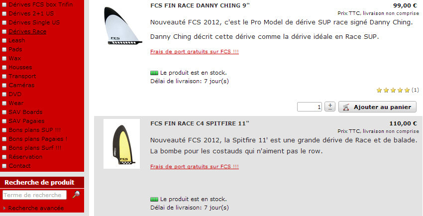 SHOP : quelques Race fins dispos !!!