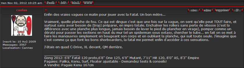 TEST : Fatal Pro by Coolas !!!