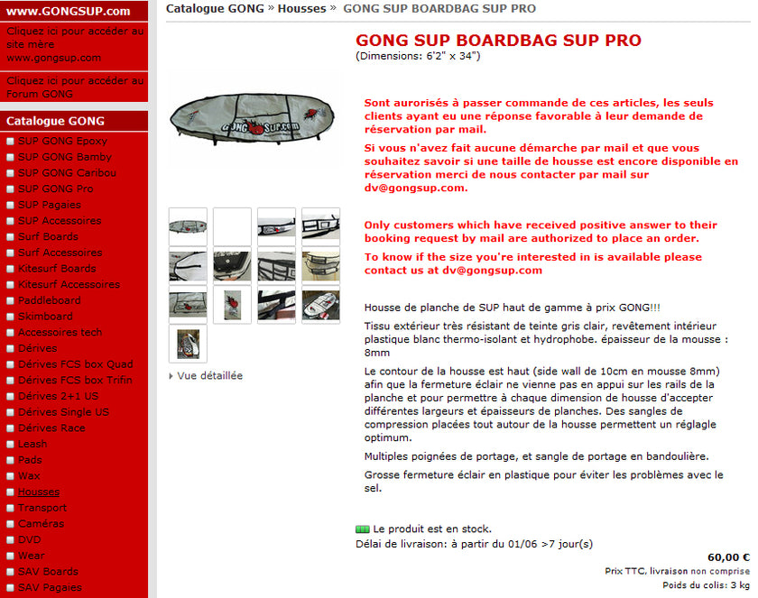 SHOP : les nouveaux boardbags sont en stock !!!