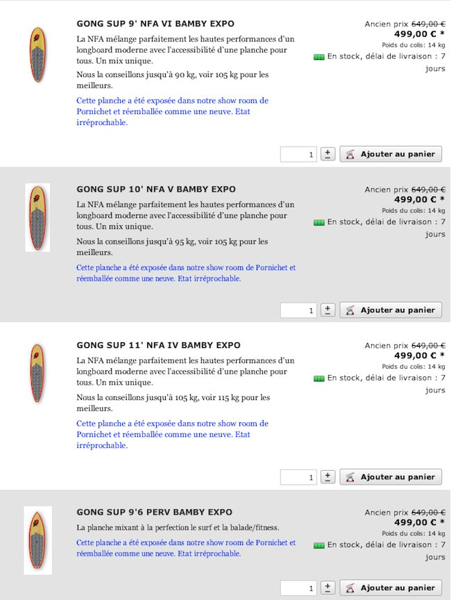 SHOP : bons plans on line !!!
