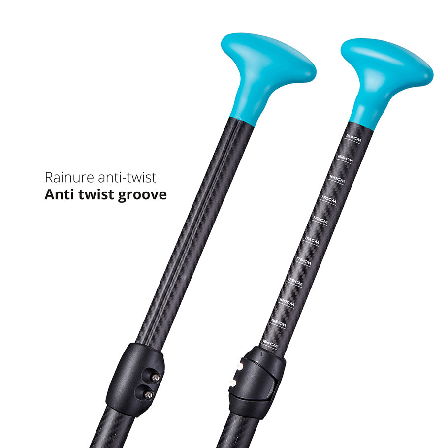 GEAR : focus on new 3 part Carbon Mix paddle !!!