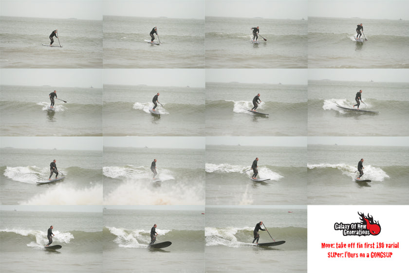 MOVE : take off fin first 180° varial