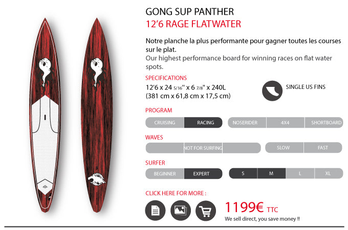 FOCUS : 12'6 Flatwater !!!