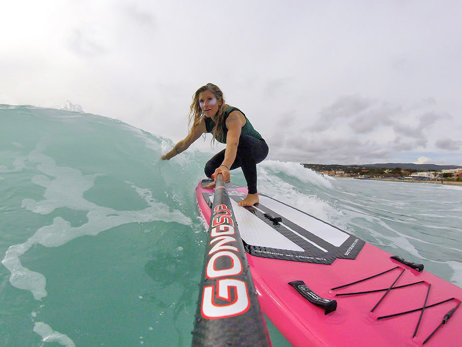 PHOTO : having fun on inflatable !