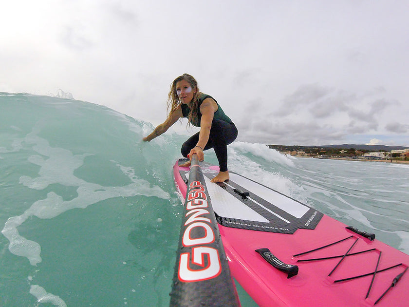 PHOTO : having fun on inflatable !