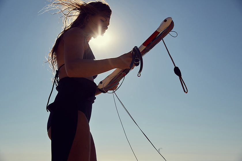 PHOTO : kitesurf sesh in progress !!!