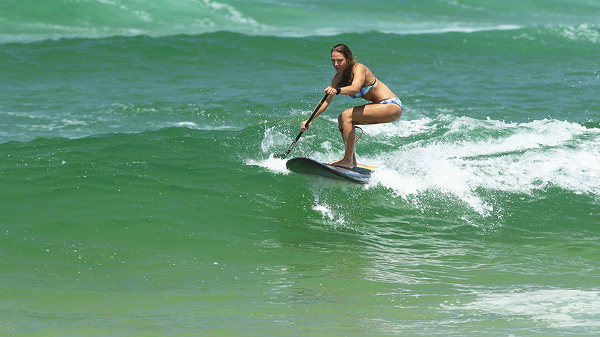 HOW TO : surf with your paddle !!!