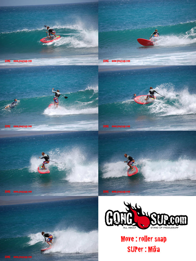 HOW TO : roller snap en shortSUP !!!