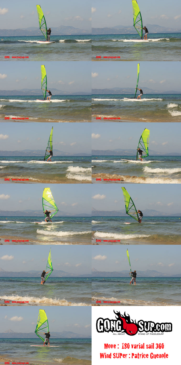 HOW TO : windSUP like you SUP on super small waves !!!