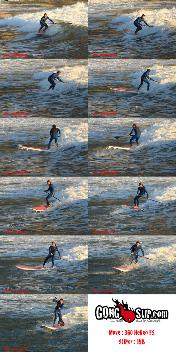HOW TO : 360 Helico Front Side on the Drops 8'11 !!!