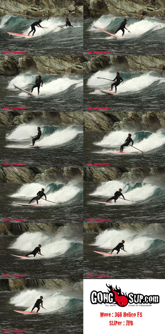HOW TO : 360 Helico on the paddle on a 9'1 Drops !!!