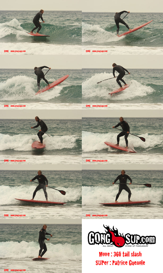 HOW TO : 360 tail slash by l'Ours on GONG SUP !!!