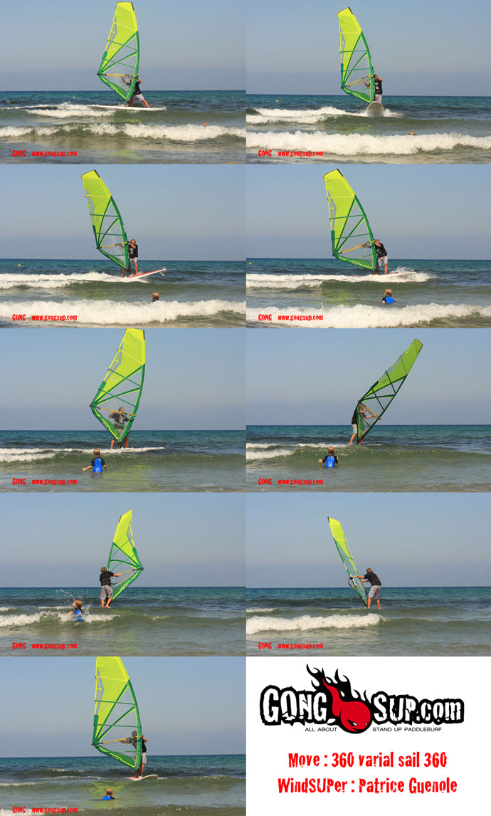 HOW TO : windSUP like you SUP on super small waves !!!