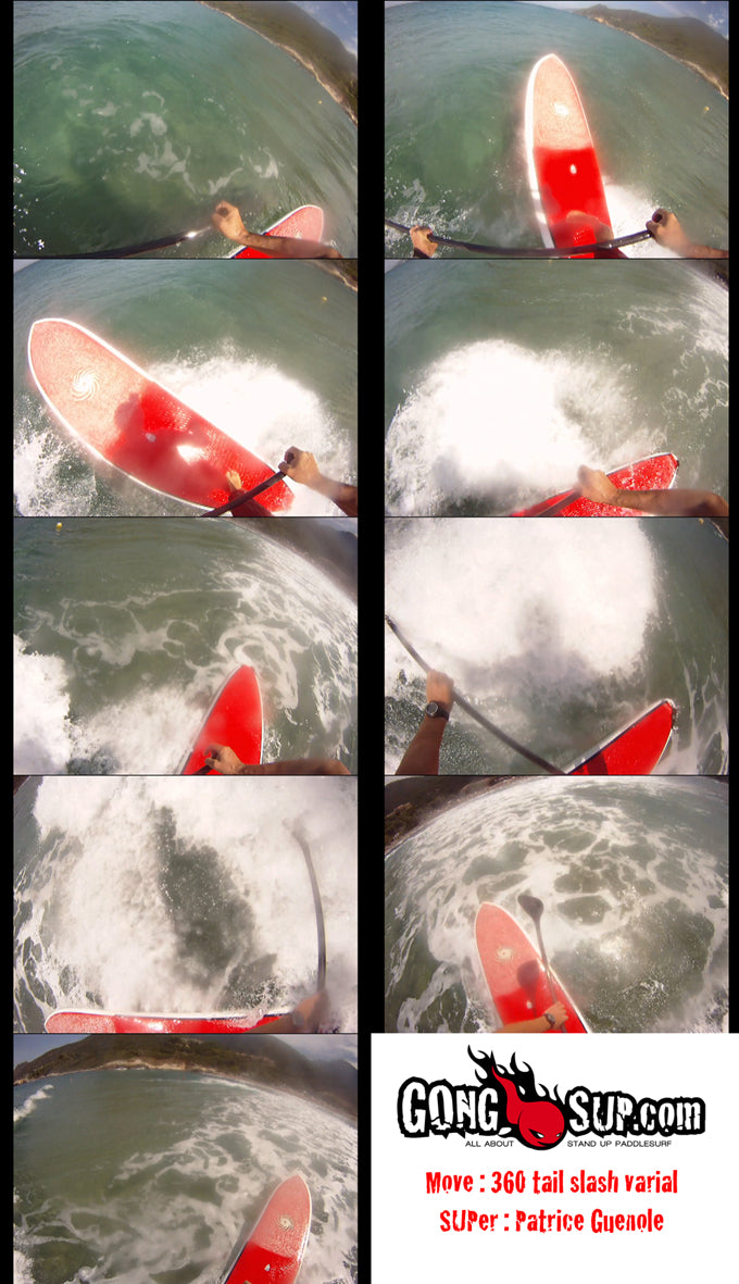 HOW TO : 360 tail slash varial en Drops 10'6 !!!