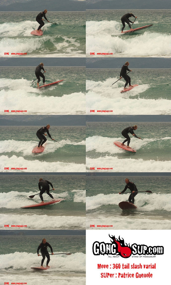 HOW TO : 360 tail slash varial by l'Ours on GONG SUP !!!