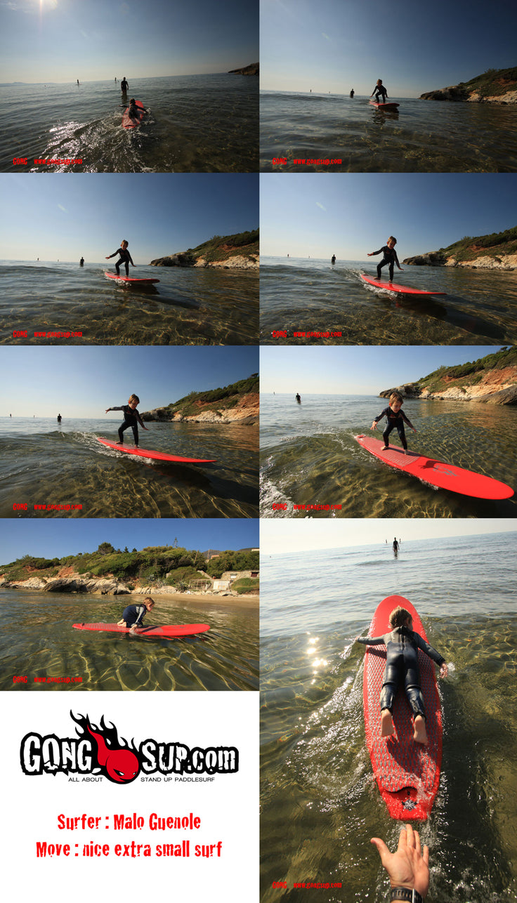 HOW TO : teach the kids to surf !!!