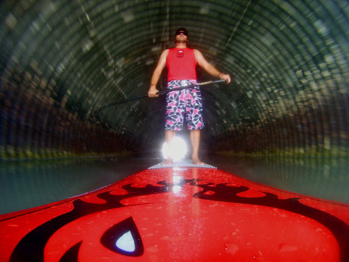 PHOTO : concret tube in flat water on GONG ;-)))