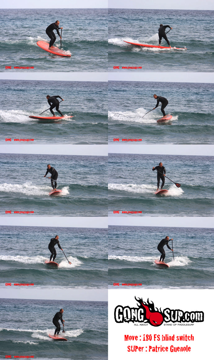 HOW TO : fin first 180 blind to switch front side !!!
