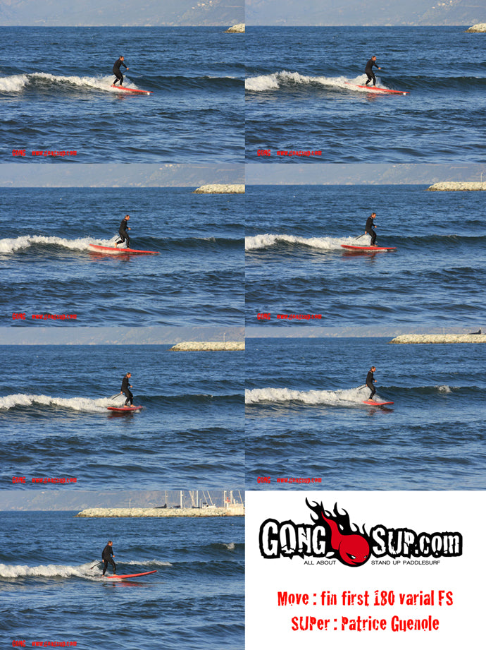 MOVE : fin first 180° varial front side by l'Ours !!!