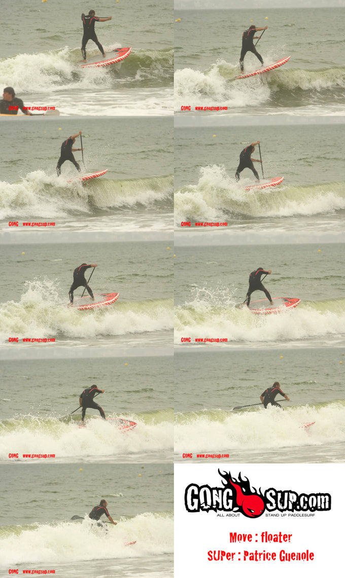 HOW TO : Floater en SUP GONG ;-)