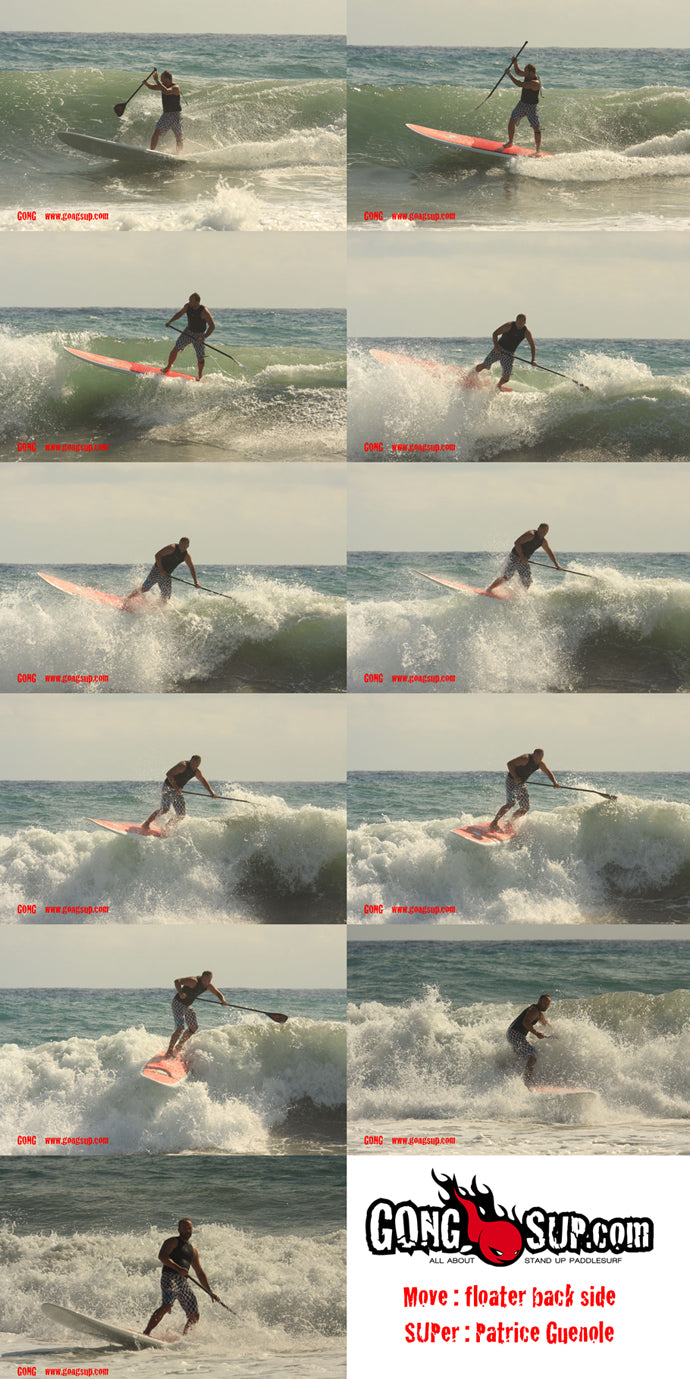 HOW TO : floater back side on Drops !!!