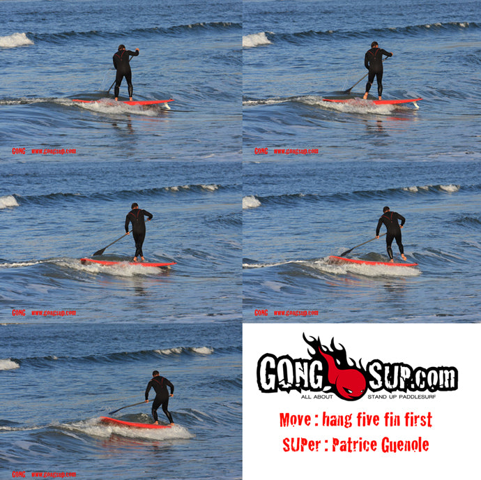 HOW TO : hang five fin first by l'Ours !!!