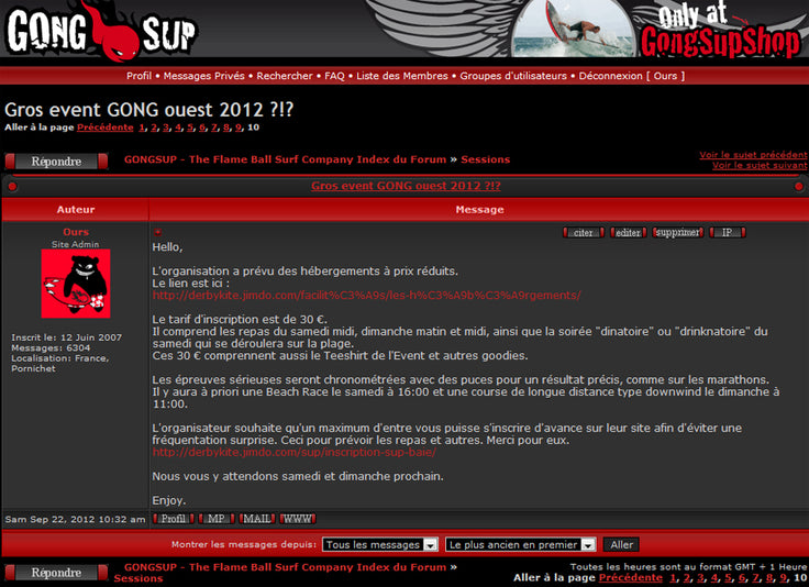 EVENT : Derby SUP !!!
