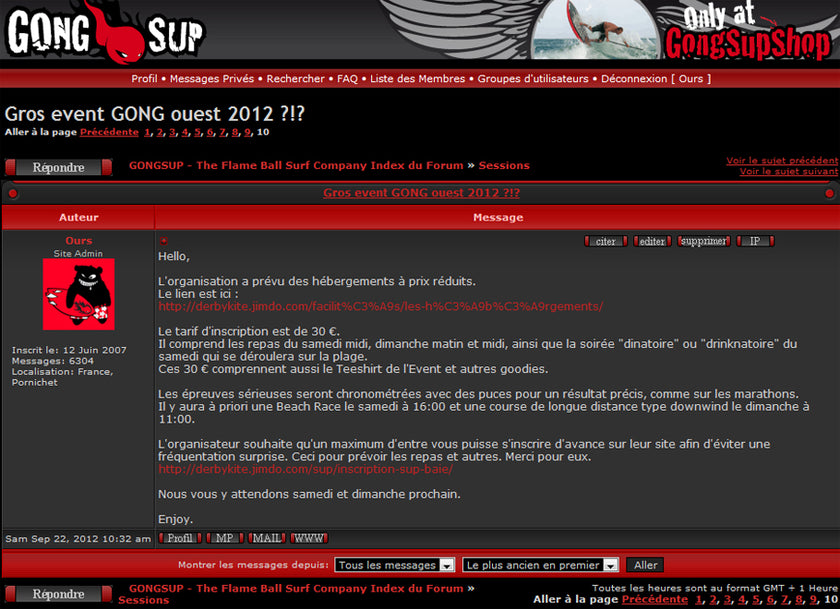 EVENT : Derby SUP !!!