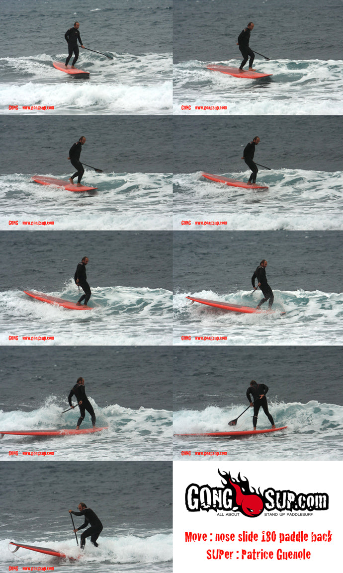 HOW TO : nose slide 180 paddle back !!!
