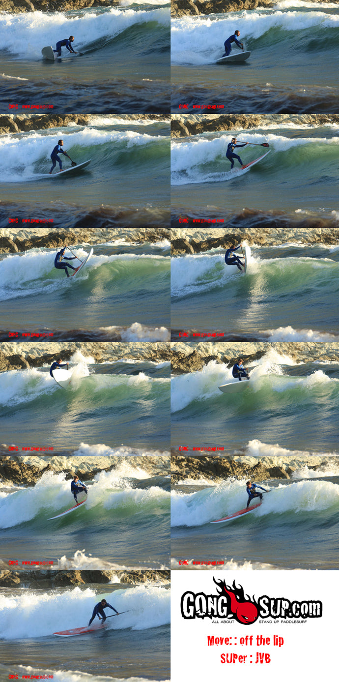 HOW TO : off the lip front side !!!