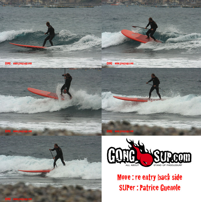 HOW TO : re entry back side on a 12' board !!!