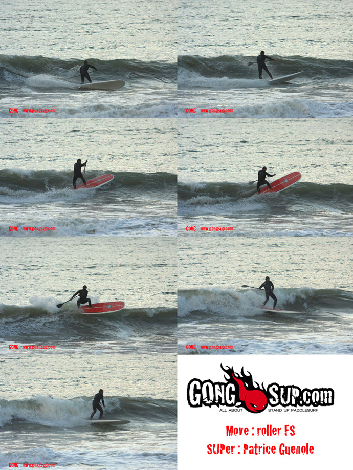 HOW TO : roller front side on a SUP Drops !!!