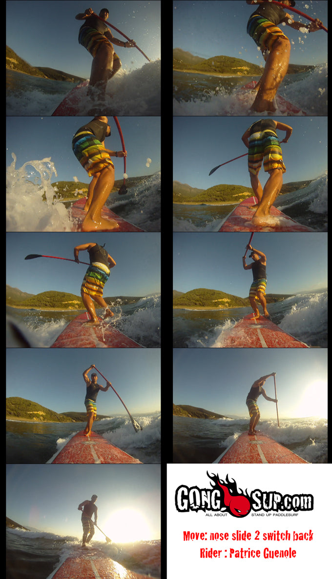 HOW TO : nose slide double switch back vu de face !!!