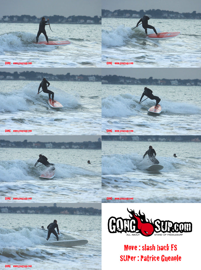 HOW TO : slash back on a Drops SUP !!!