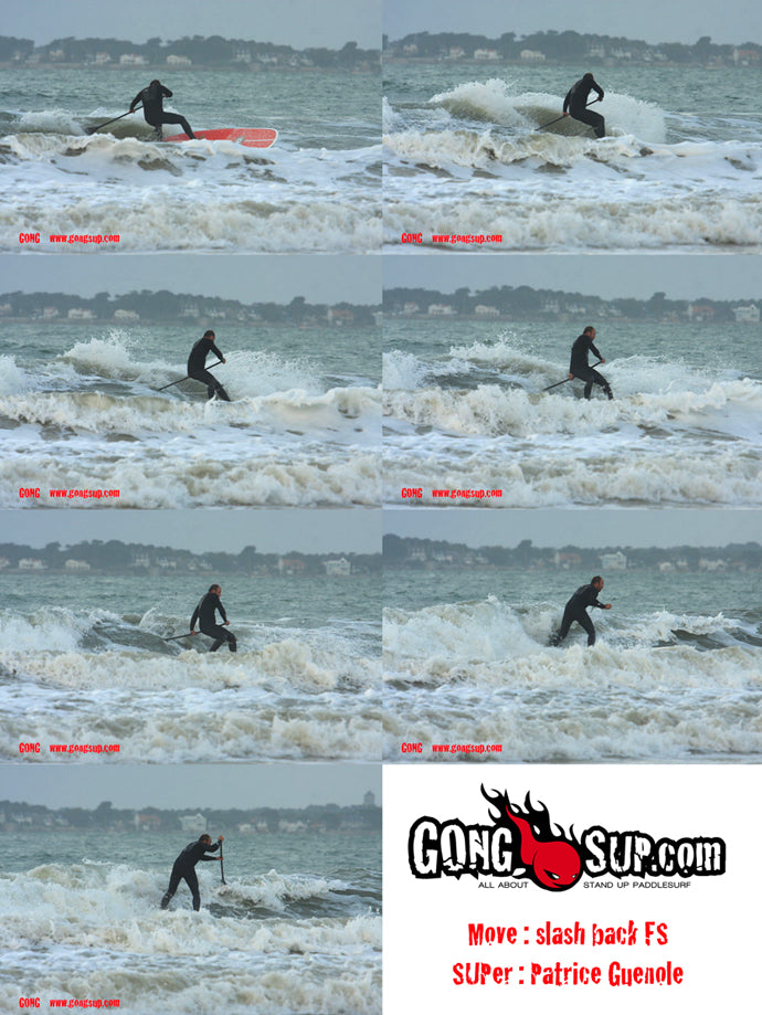 HOW TO : slash back on a Drops SUP 9'2 Volt !!!