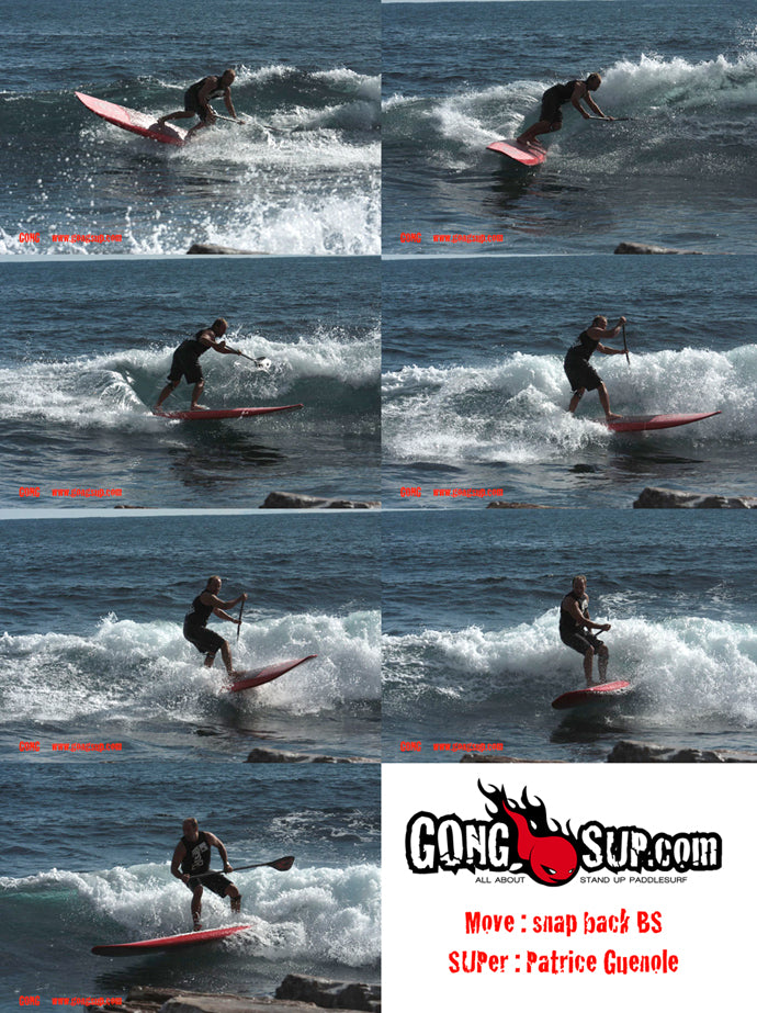 HOW TO : snap back back side with l'Ours on the 9'3 !!!