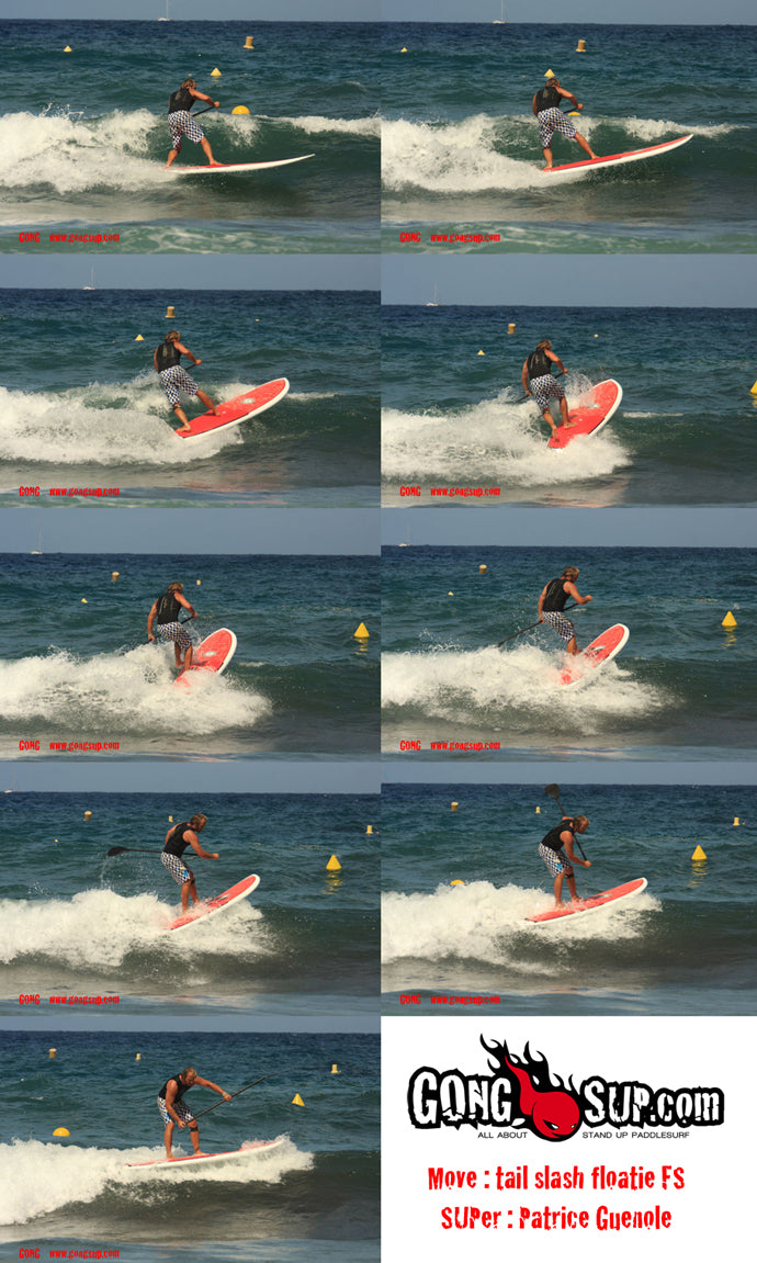 HOW TO : tail slash floatie on Drops 8'11 !!!