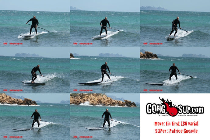 MOVE : fin first 180° varial