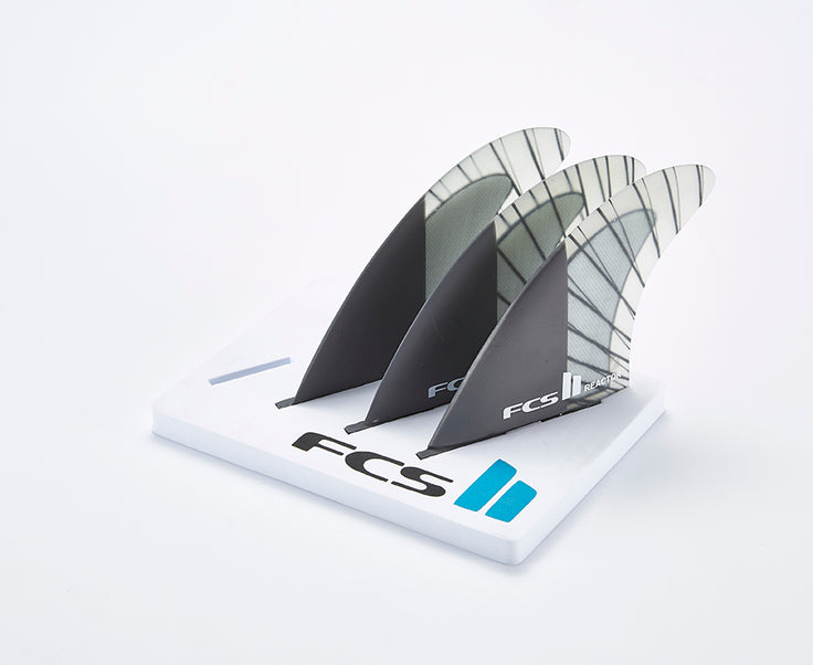 GEAR : FCS II Reactor PC Carbon tri fin set !!!