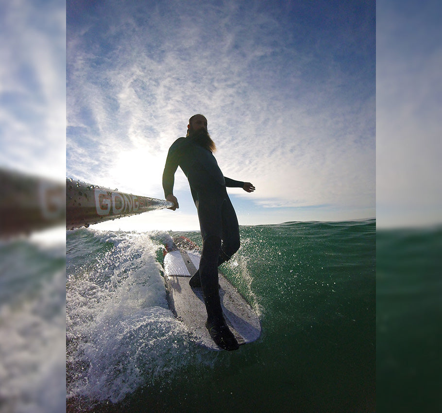 SESSION : longboardSUP foiling !!!
