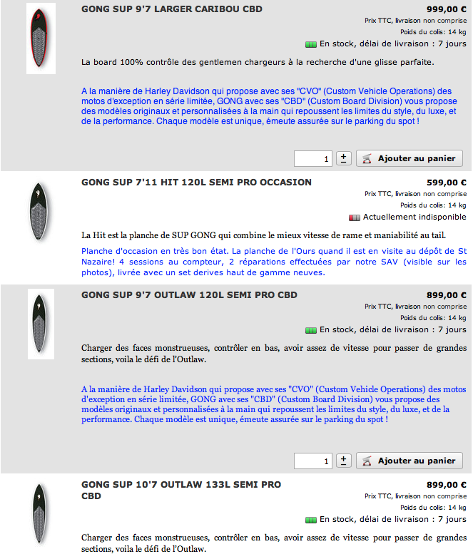 SHOP : bons plans on line !!!