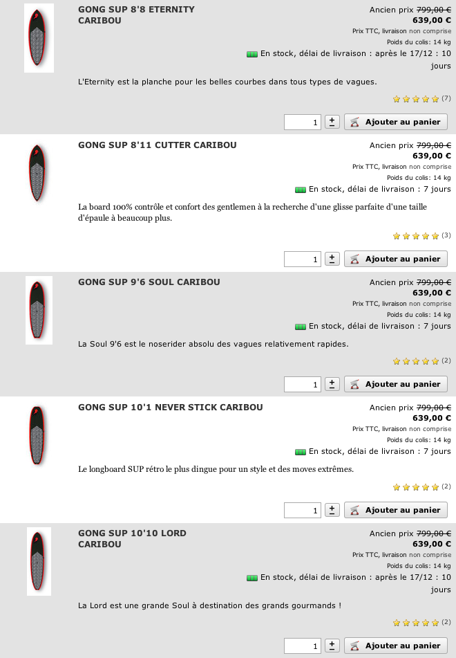 SHOP : bons plans de folie !!!